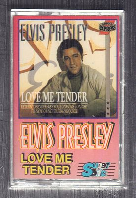 Elvis Presley - Love me tender. Москва, Super Sonic. Потертости коробки.