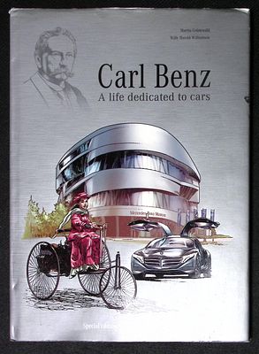 Карл Бенц. Жизнь, посвященная машинам. Комикс компании Мерседес на английском языке. 2013 г. 52 