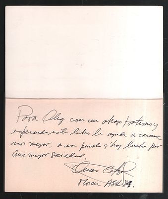 Автограф. Омар Кабесас. Ла Монтанья - это больше, чем просто бескрайняя зеленая степь. На 