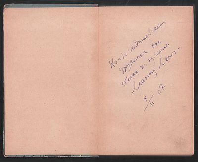 Автограф Л. Ленча. Твои друзья веселые. Белгород. Белгородское книжное издательство. 1958 г. 