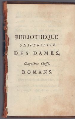 Всеобщая библиотека романов. Том XI. Луи Элизабет Трессан. Цветок сражений; История Ригды и 