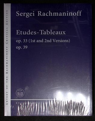 Рахманинов С. Этюды-картины. Op.33 (1 и 2 редакции), op.39. М. Русское музыкальное 