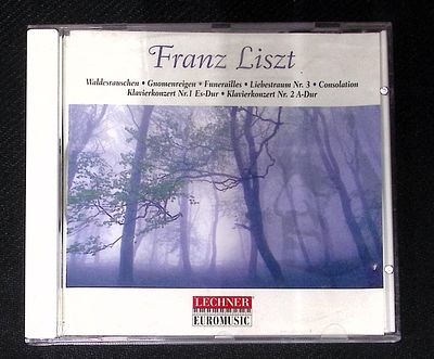 Ференц Лист. Потертости футляра, диск новый.