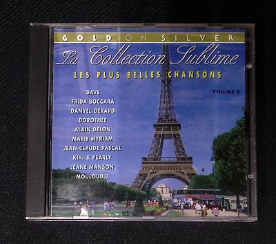 Сборник французских песен. 1995 г. Потертости футляра, минимальные потертости диска.