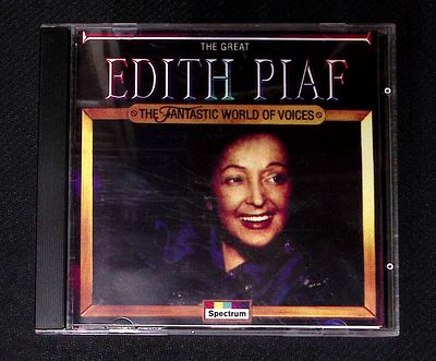 Эдит Пиаф. Сборник. Россия. Потертости футляра, минимальные потертости диска.