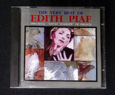 Эдит Пиаф. Лучшее. Потертости футляра, минимальные потертости диска.