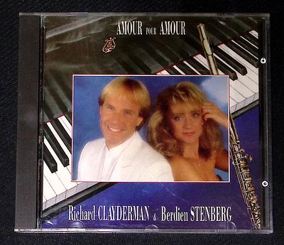 Richard Clayderman, Berdien Stenberg - Amour pour amour. Франция. 1989 г. Потертости футляра 