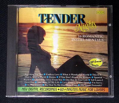 Tender nights. Романтическая инструментальная музыка. Голландия. 1990 г. Потертости футляра 