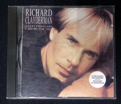 Richard Clayderman - (Everything I do) I do it for you. Греция. 1991 г. Потертости футляра 