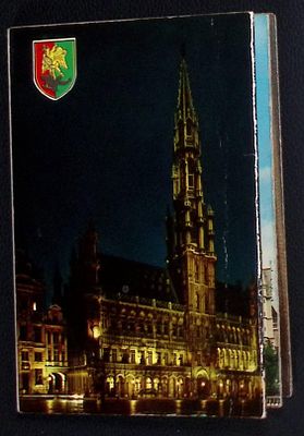 Набор открыток "Бельгия. Брюссель". . 1971 г. - 1980 гг. Размер 7 х 10 см.
