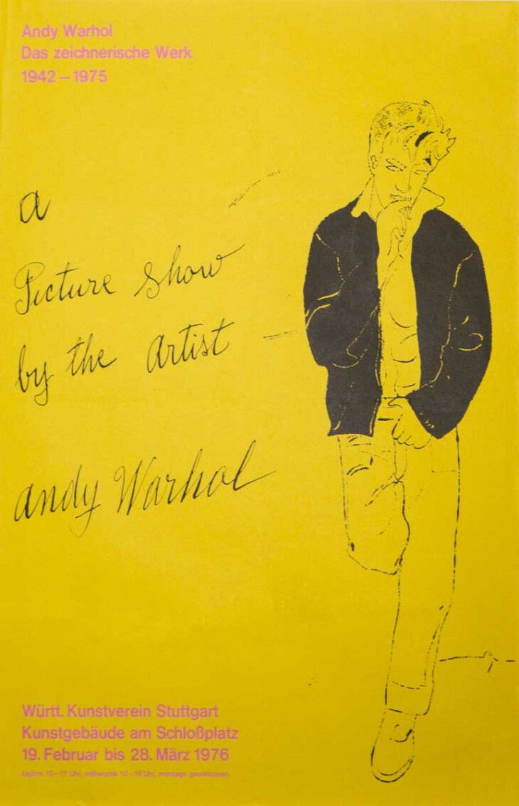 ANDY WARHOL (AMERICAN, 1928-1987) - Picture show by de artist. offset lithograph on paper. 83.5 x 