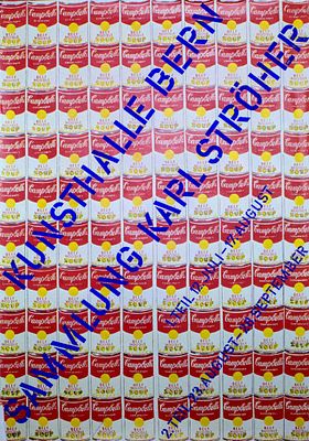 ANDY WARHOL (AMERICAN, 1928-1987) - Sammlung Karl Stroher. EXHIBITION POSTER for "SAMMLUNG KARL 