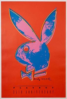 ANDY WARHOL (AMERICAN, 1928-1987) - Playboy. This is a vintage original limited edition poster 