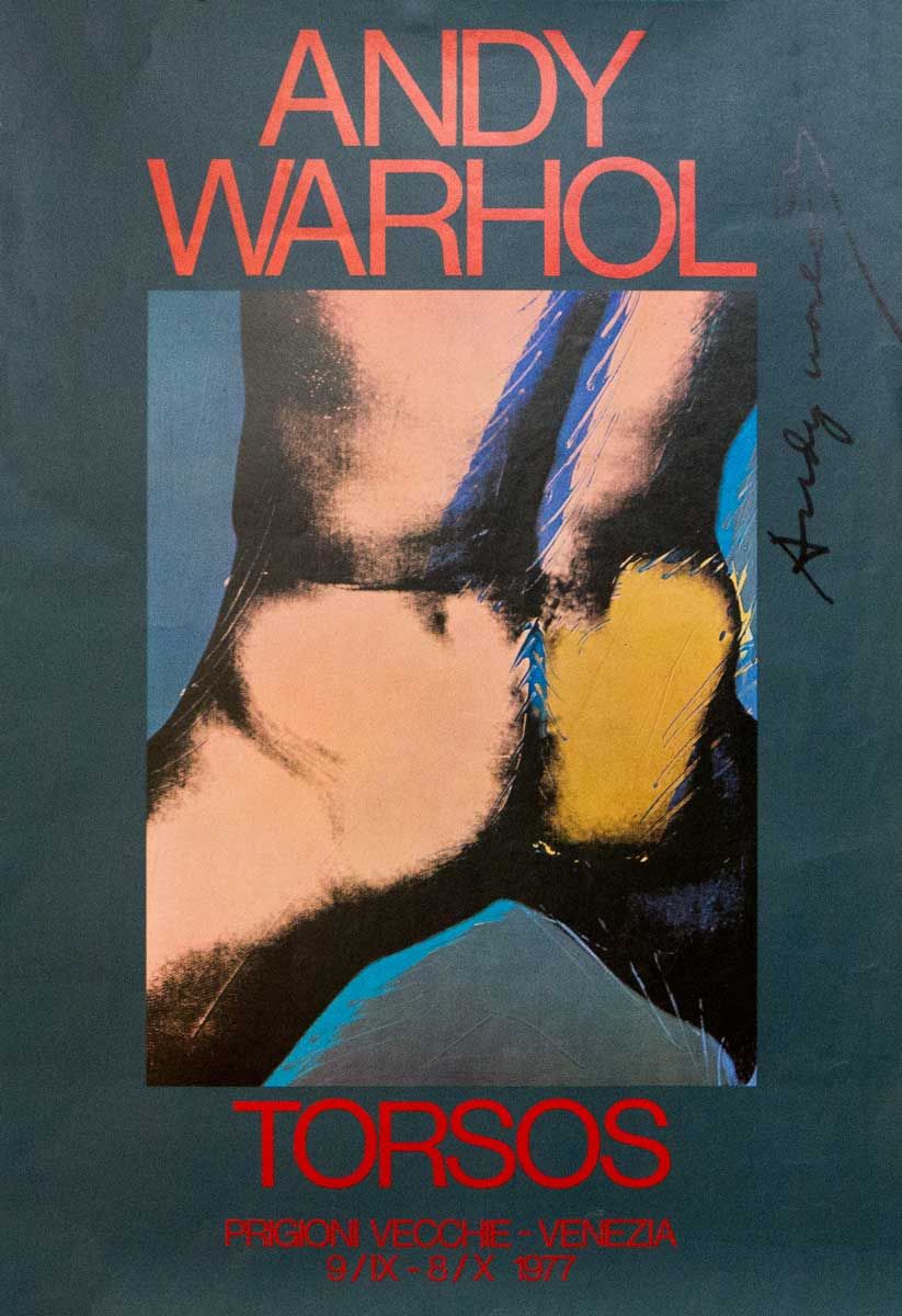 ANDY WARHOL (AMERICAN, 1928-1987) - Torsos, Signed. 100 x 68,5 cm
