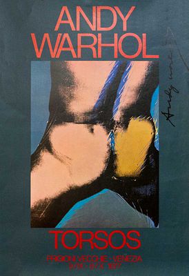 ANDY WARHOL (AMERICAN, 1928-1987) - Torsos, Signed. 100 x 68,5 cm