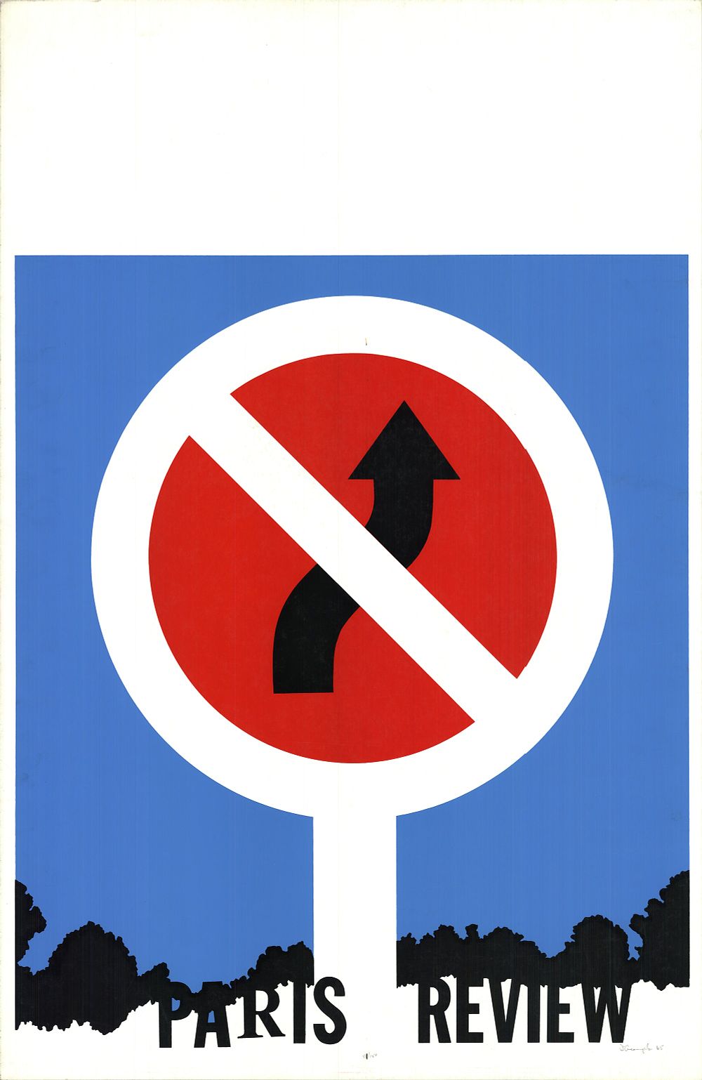 Allan D'Arcangelo American, 1930–1998 - Paris Review, Signed 150. Since 1964 The Paris Review has 