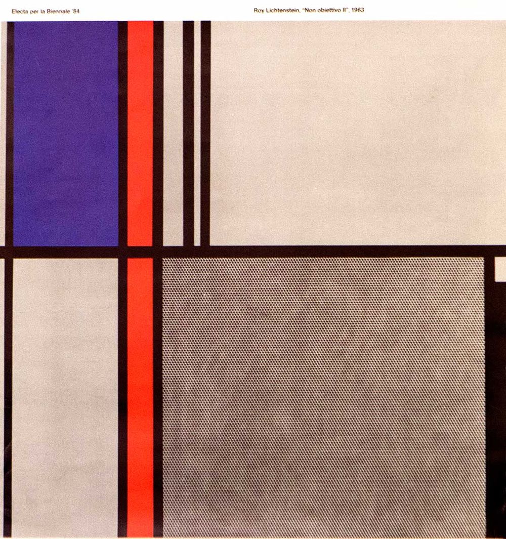 Roy Lichtenstein (American, 1923–1997 - Non Obiettivo, II. 50 x 51 cm