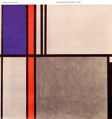 Roy Lichtenstein (American, 1923–1997 - Non Obiettivo, II. 50 x 51 cm