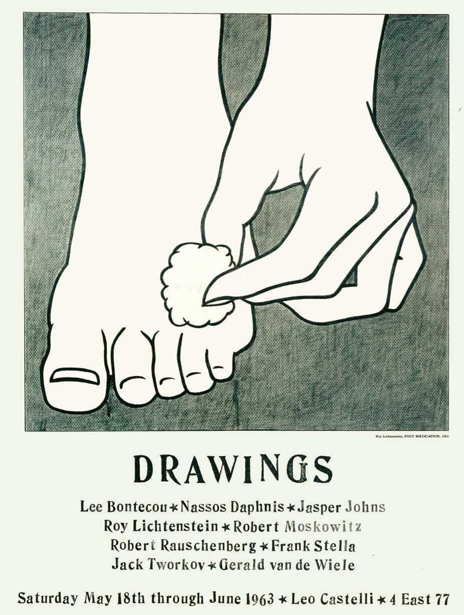 Roy Lichtenstein (American, 1923–1997 - Foot Medication. 58,3 x 43 cm