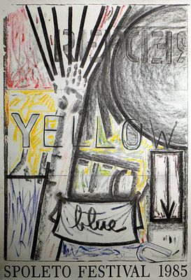 Jasper Johns American, b. 1930 - Spoleto Festival. Jasper Johns experimented with seriality 