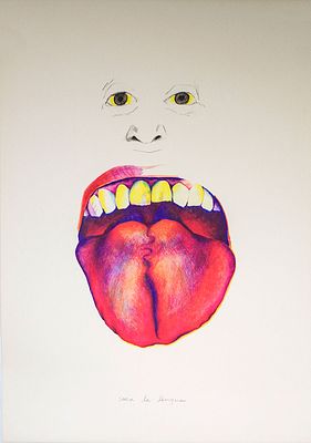 MARISOL ESCOBAR (Venezuelan-American 1930, 2016) - Saca la lengua. was created as part of a 