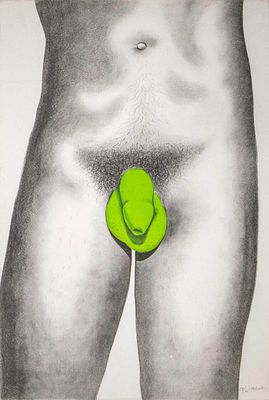 Nicol&aacute;s Garc&iacute;a Uriburu, (Argentine, 1937–2016) - Sex Coloration. This work belongs to Nicol&aacute;s 