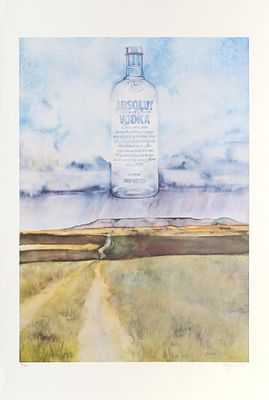 Joy Flynn - Absolut Statehood: North Dakota. was created as part of a campaign/collaboration with 