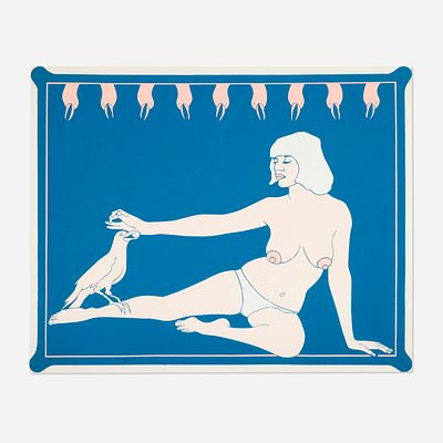 John Wesley, (American, 1928–2022) - Bird Lady. 76 x 61 cm