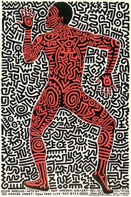 Keith Haring, (American, 1958–1990) - Tony Safrazi Gallery. 91 x 58 cm