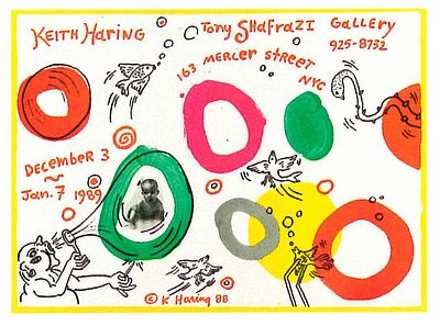 Keith Haring, (American, 1958–1990) - Tony Safrazi Gallery. 60.96 x 87 cm