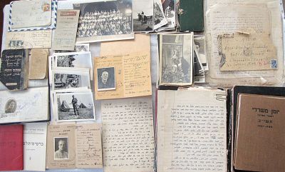 Large Archive of Tselila Ben Yehuda, daughter of Baruch Ben-Yehuda, principal at the Herzliya 