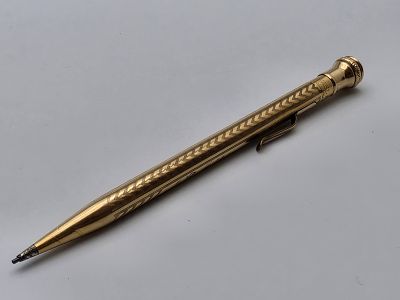 Eversharp Gold-Filled Mechanical Pencil. Mechanical pencil by Eversharp, United States, circa 