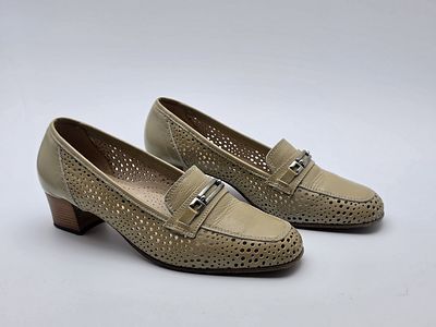 Pair of Classic Women's Moccasins by Blue Enemy, Italy. Pair of classic women's moccasins by 