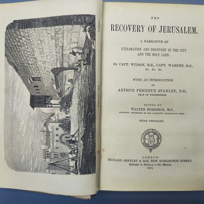 The Recovery of Jerusalem - with Maps and Diagrams - 1871. The Recovery of Jerusalem, a 