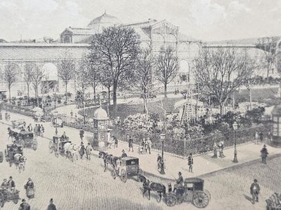 Fedor Hoffbauer (1839–1922) and Philippe Benoist (1813–1905), View of the Square du Temple 