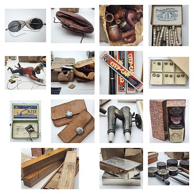 Complete Warehouse New Old Stock (NOS) Lot from a General / Haberdashery and Cosmetics Store – 
