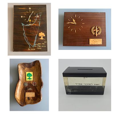 Collection of 4 Military Archive and Tribute Items — Golani Brigade Commander / 13th Battalion 