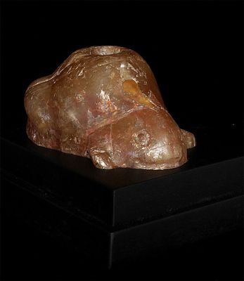 17/18th Century northern Thai crystal (?) reliquary turtle or tortoise. Very rare !!. Very rare 