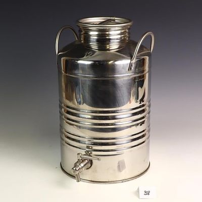 Supersfustinox model Milano stainless steel #12 container clean condition