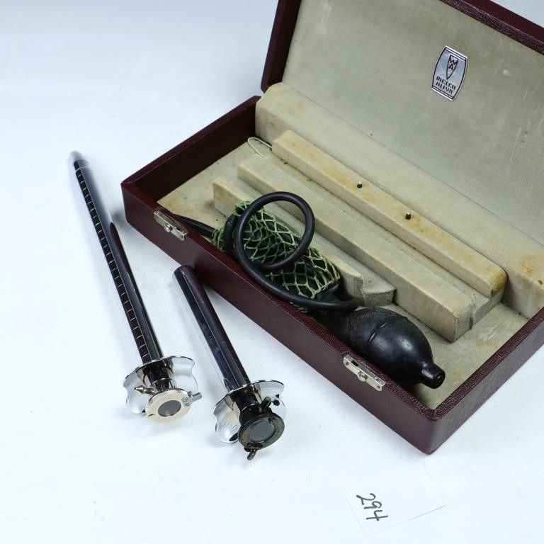 Lot 246: Antique Welch Allyn medical apparatus