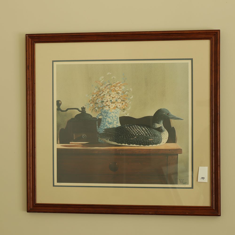 Lot 197: 1988 Mildred Sands Kratz signed and numbered print 3/600