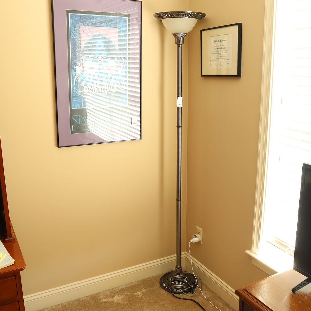 Lot 360: Floor Lamp 6 ft tall