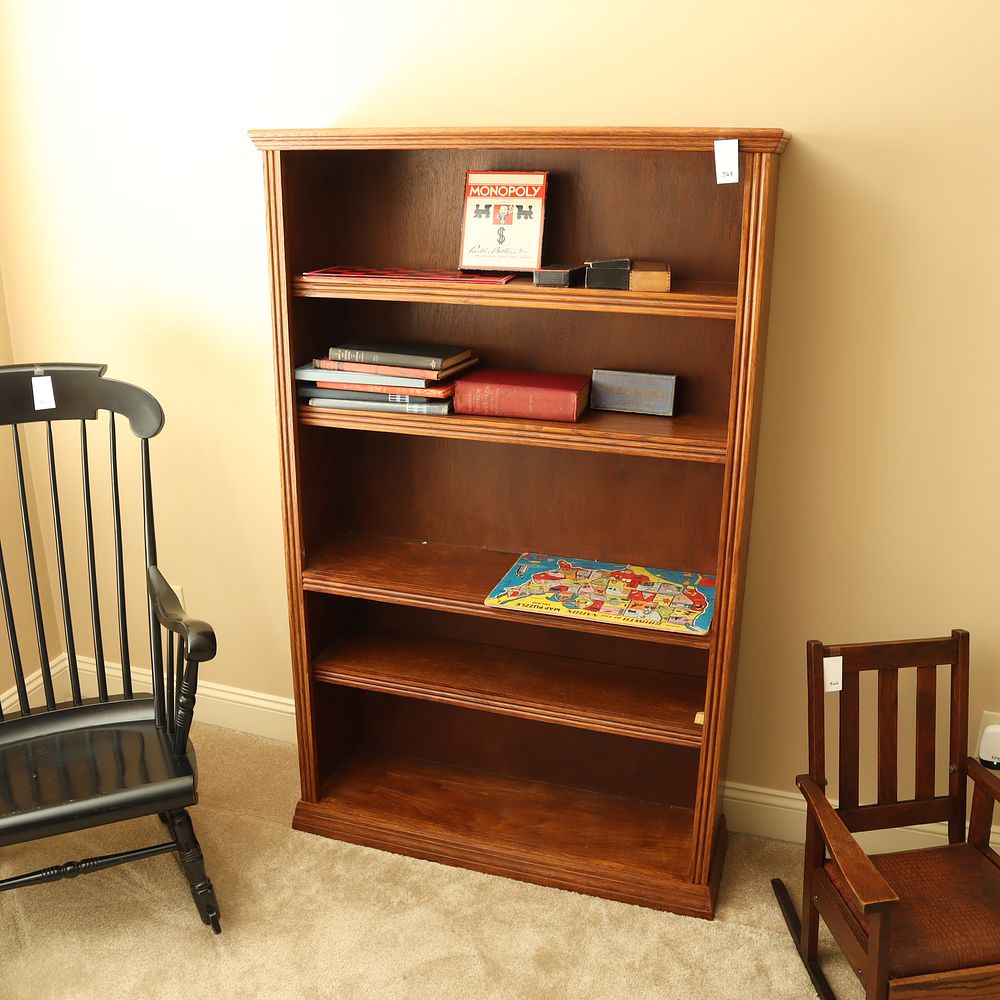 Lot 367: Wooden Book shelf