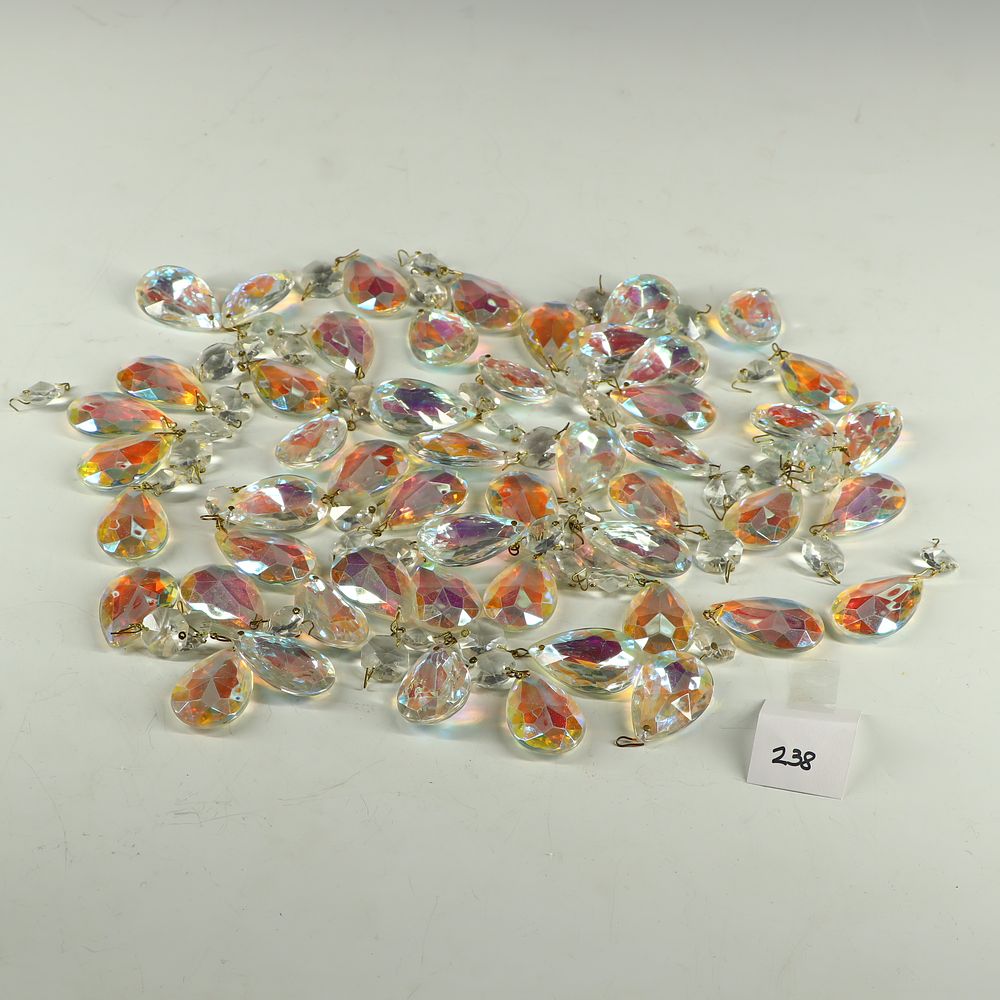 Lot 238: Lot of glass prisms