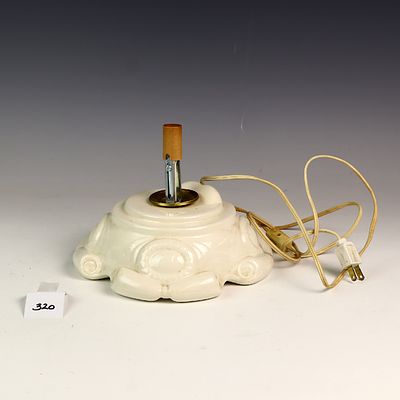 Vintage Christmas ceramic tree base only. Vintage Christmas ceramic tree base 8.5 inches base