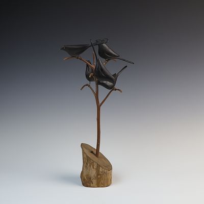 Carlton 88 Bird Tree 16 inches tall