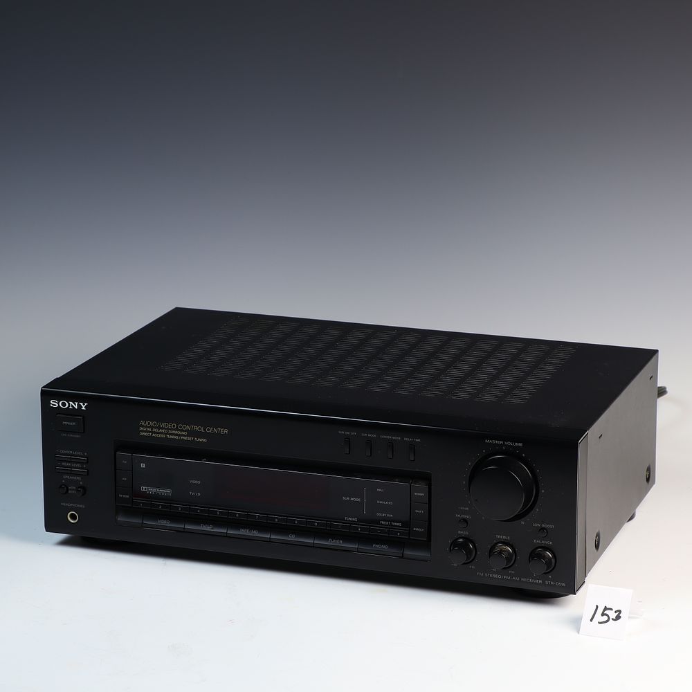 Lot 153: Sony Audio Video Amplifier Control Center