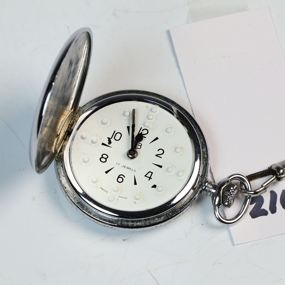 Lot 216: Swiss Made Pocket Watch