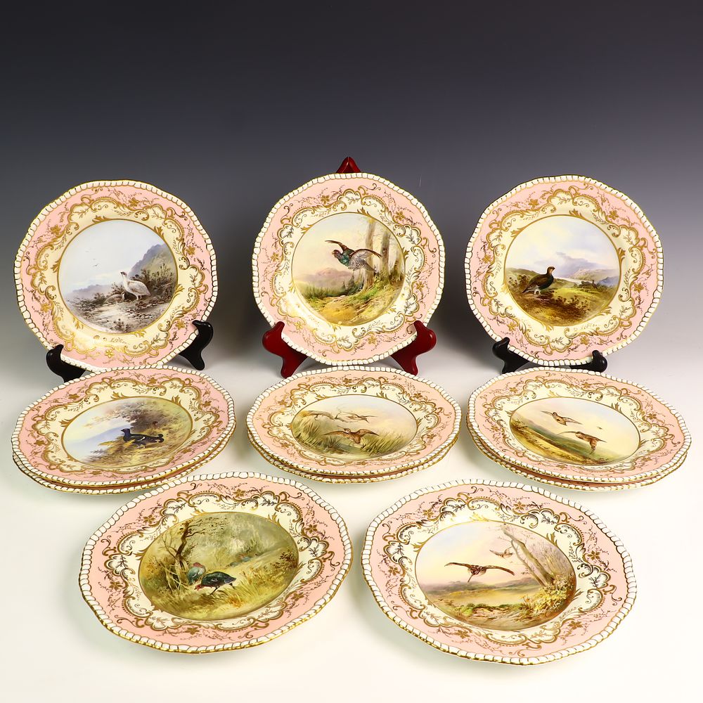 Lot 265: Davis Collamore & Co. Ltd. New York Antique Plates