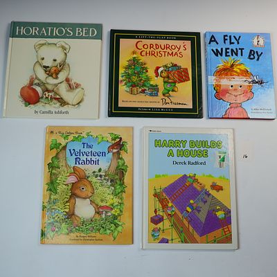 Lot of Five Children’s Books. Includes 5 books various titles and authors as shown
